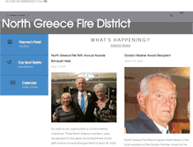 Tablet Screenshot of northgreecefd.com